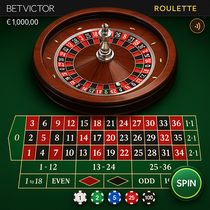 BetVictor - Roulette - Eiropas versija